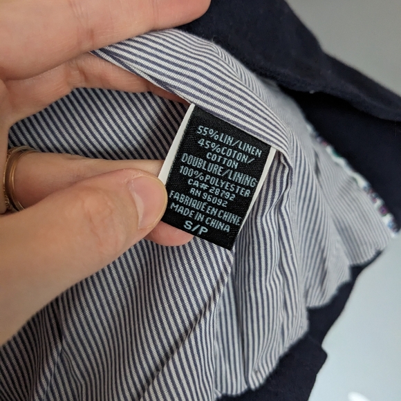 Cynthia Rowley Linen/cotton blazer - Picture 7 of 9